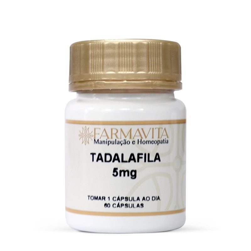 Tadalafila 5mg 60 Cápsulas