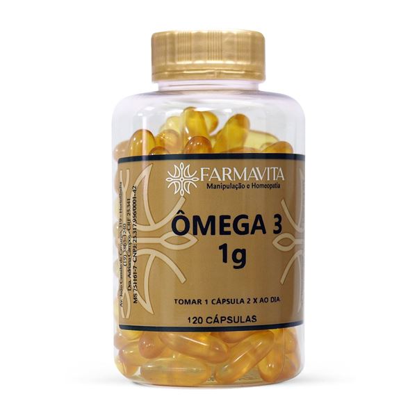 Ômega 3 1g 120 Cápsulas