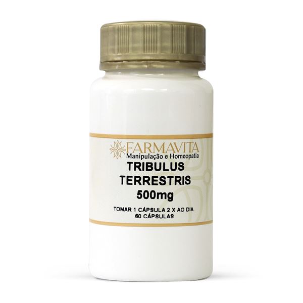 Tribulus terrestris 500mg 60 Cápsulas