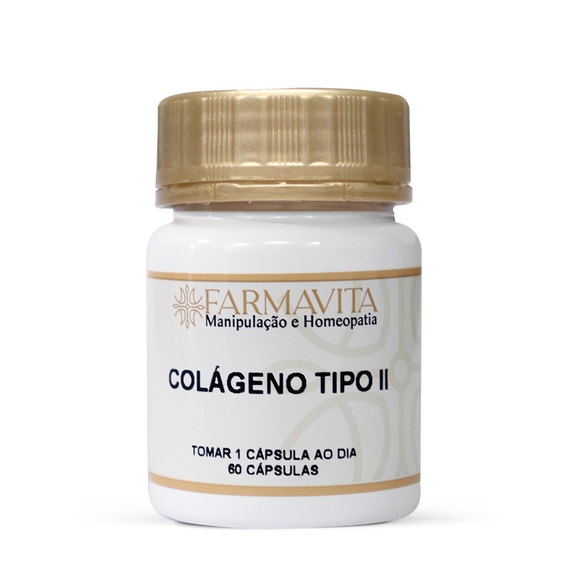 Colágeno Tipo II 40mg 60 Cápsulas
