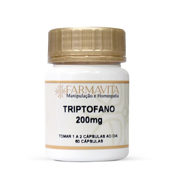 Triptofano 200mg 60 Cápsulas