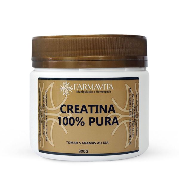 Creatina 100% Pura 300g 