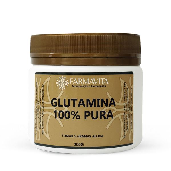 Glutamina 100% Pura 300g