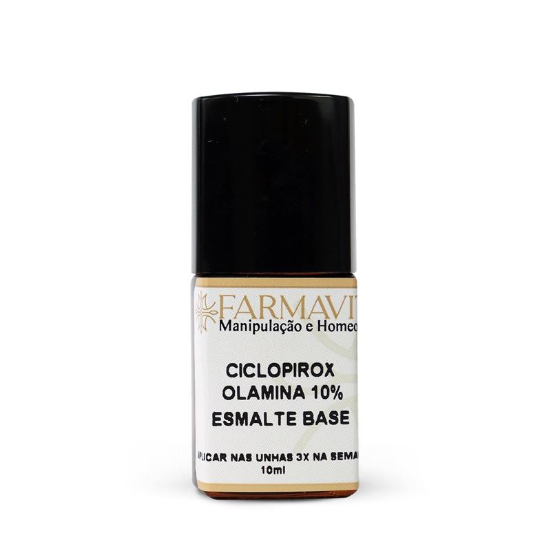 Ciclopirox Olamina 10% Esmalte Base 10ml