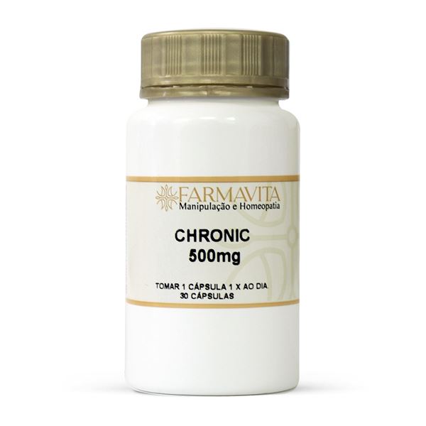 Chronic 500mg 30 Cápsulas