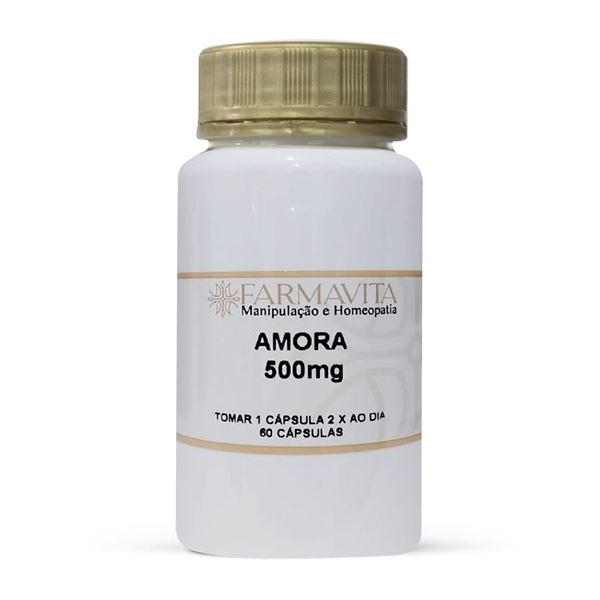 Amora 500mg 60 Cápsulas