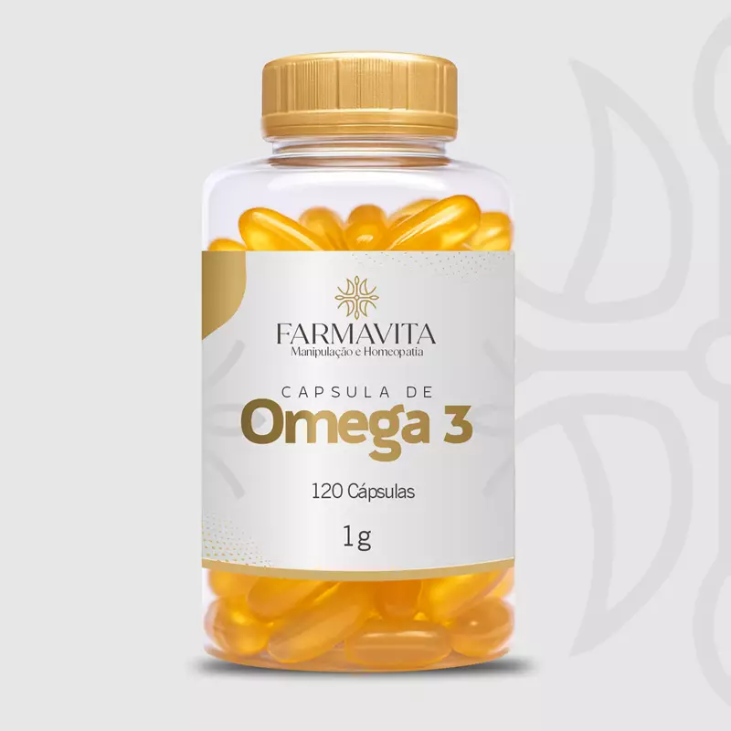 Ômega 3 1g 120 Cápsulas