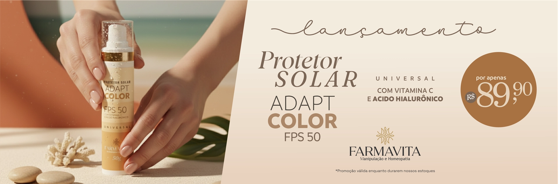 protetor solar adpat color 