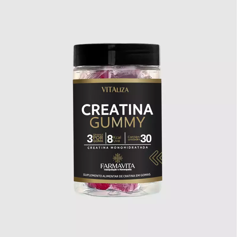 Creatina Gummy 30un. 3g cada goma