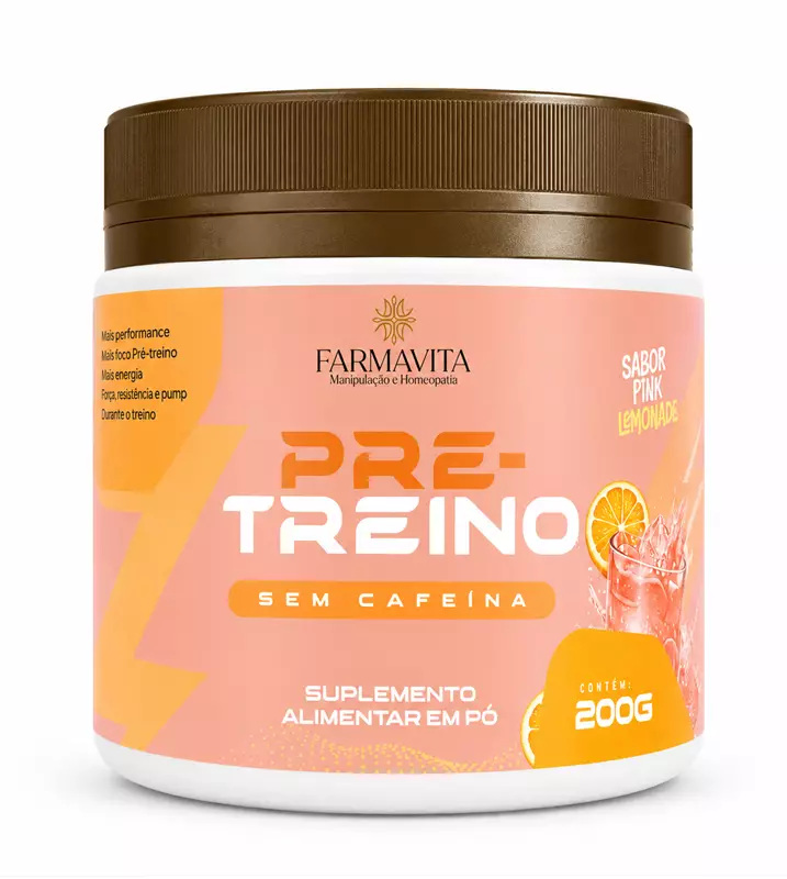Pré-Treino 200g Sem Cafeína