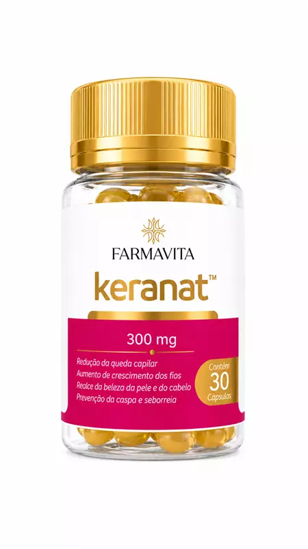 Keranat 300mg 30 Cápsulas