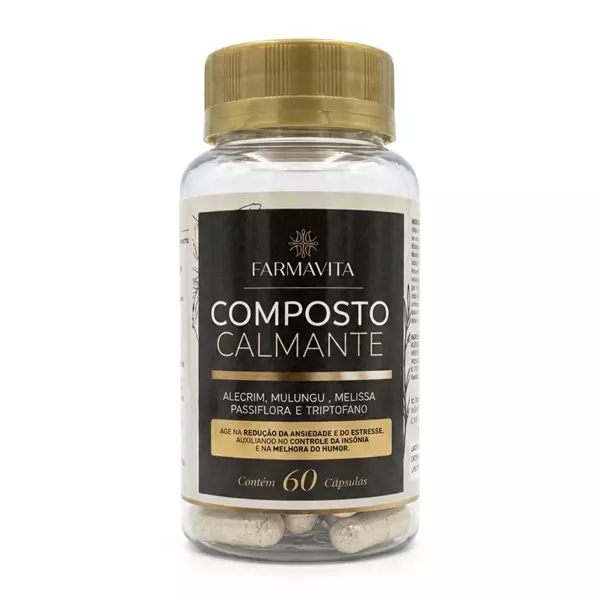 Composto Calmante 60 Cápsulas